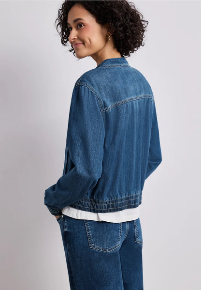 Street One Denim Jacket with Zip  213032