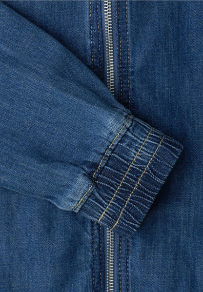 Street One Denim Jacket with Zip  213032