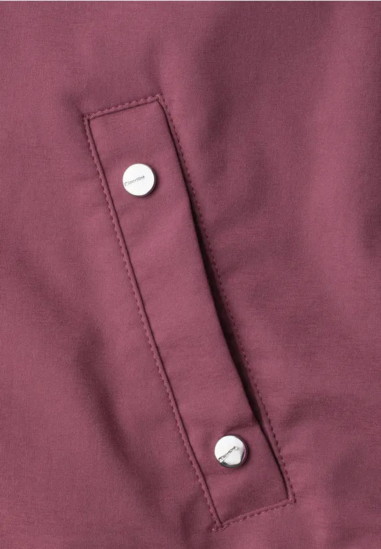 Street One Light Weight Jacket with zip Grape 213099