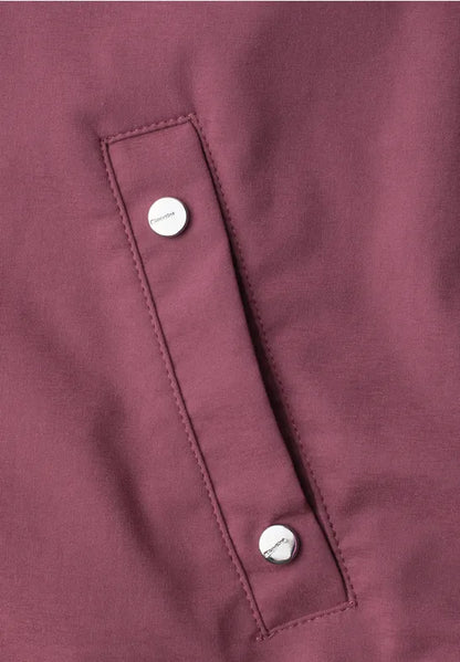 Street One Light Weight Jacket with zip Grape 213099