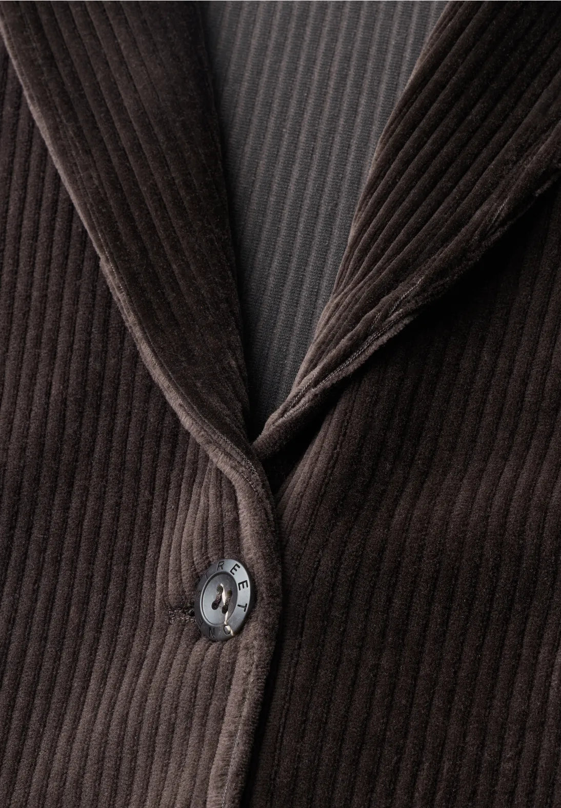 Street One Corduroy blazer with lapel collar and buttons 213164