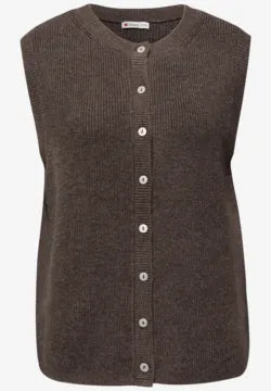 Street One Sleeveless Cardigan 254032