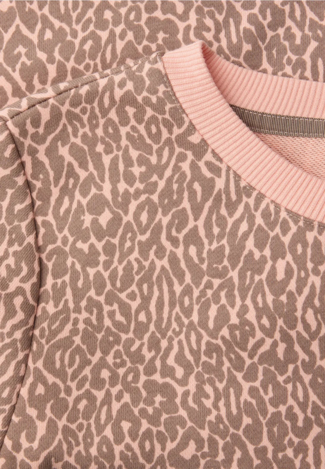 Street One Apricot print sewatshirt with drawstring 303762