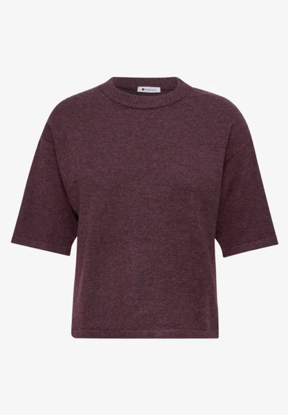 Street One 3/4-sleeve pullover with round neck 304053
