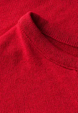 Street One Summer Knit T Shirt in Red 323142