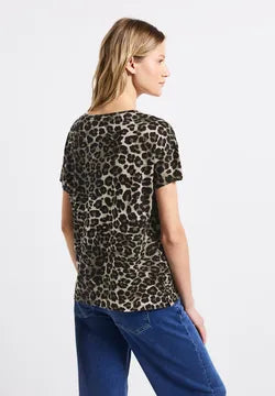 Street One Leopard Print t shirt 323345