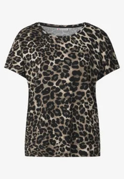 Street One Leopard Print t shirt 323345