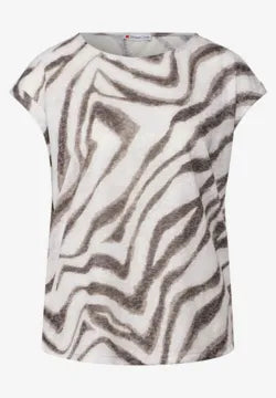 Pattern Burnout T Shirt Street One 323574
