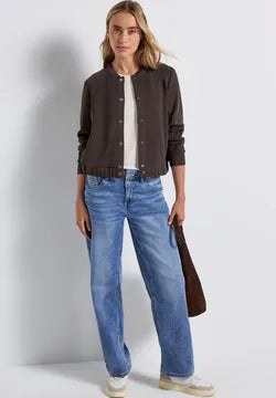 Street One Soft Jacket in Deep Roast Brown 323894