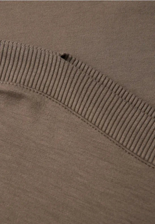 Street One Supersoft light sweatshirt in Mocha