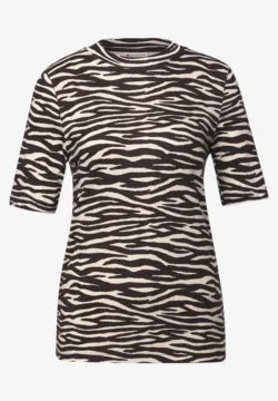 Street One Animal print turtle neck 324030