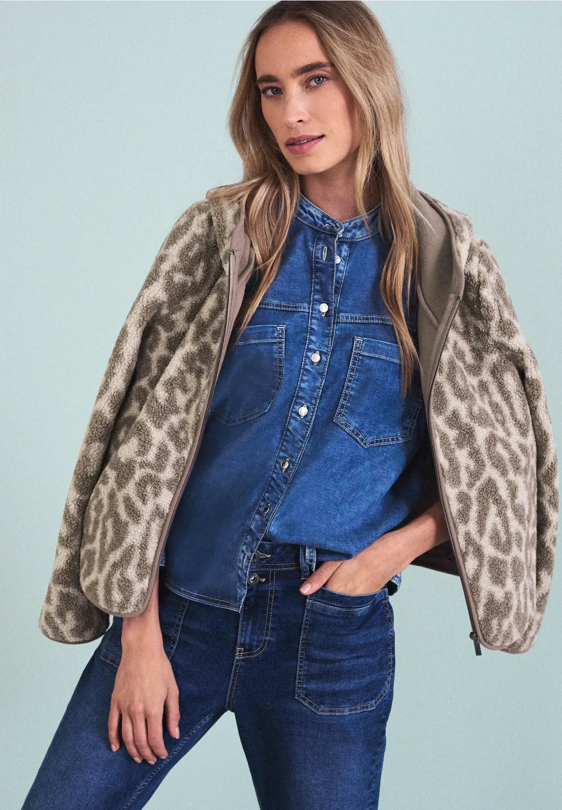 Street One Teddy Fleece jacket 324574