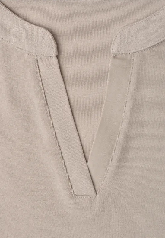 Street One Super soft Split neck top 325248