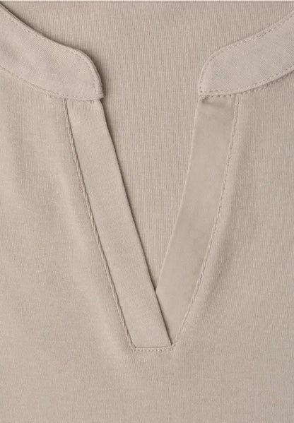 Street One Super soft Split neck top 325248