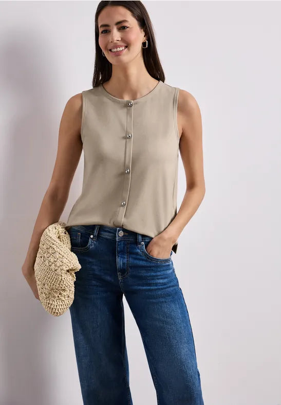 Street One  knit waistcoat 325272