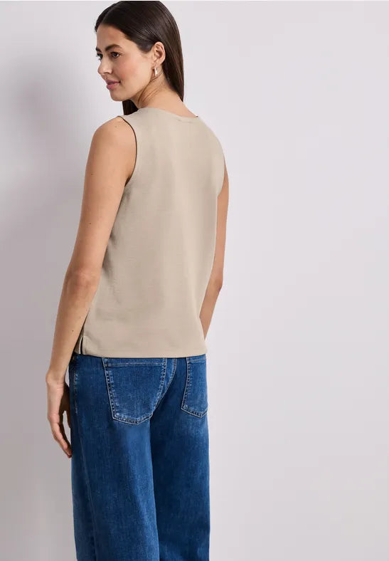 Street One  knit waistcoat 325272