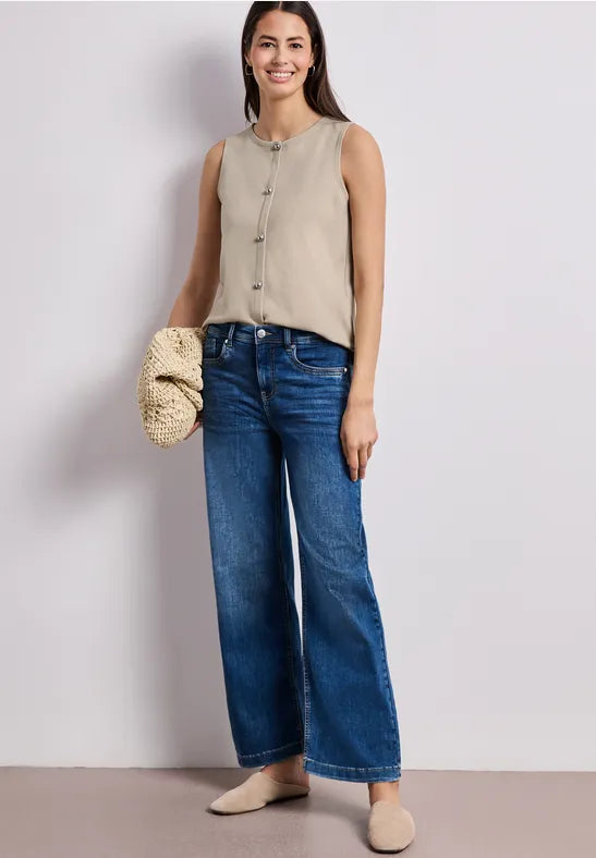 Street One  knit waistcoat 325272