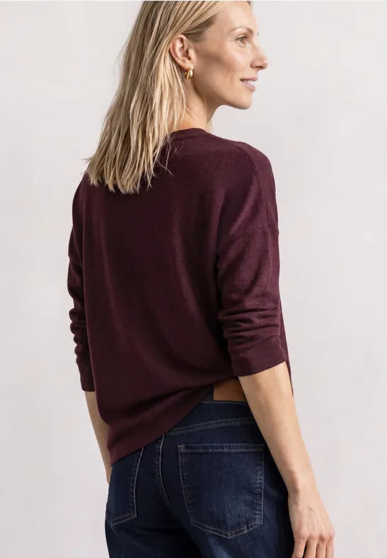 Street One round neck 3/4 sleeve Knit 325700