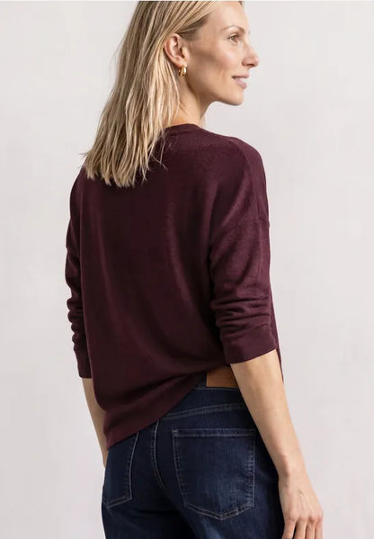 Street One round neck 3/4 sleeve Knit 325700