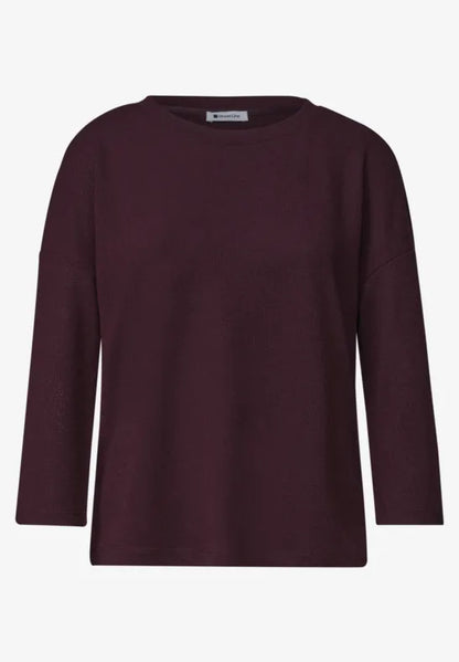 Street One round neck 3/4 sleeve Knit 325700
