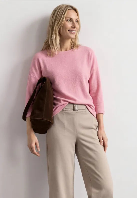 Street One round neck 3/4 sleeve Knit 325700