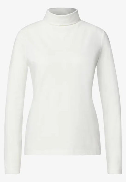 Street One Cotton Blend Roll Neck with long sleeves 325917