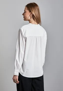 Street One White cotton Shirt 345449