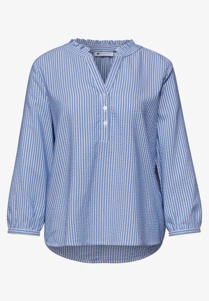 Street One Seersucer stripe blouse  346565
