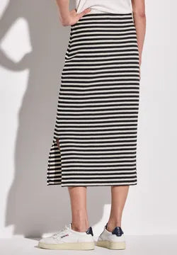 Street One Stripe Midi skirt 361701