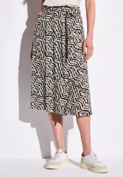 Street One faux wrap skirt with pockets 361702
