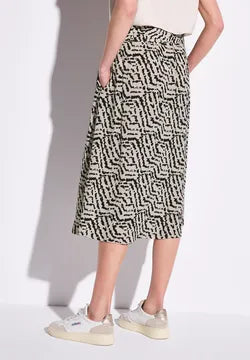 Street One faux wrap skirt with pockets 361702