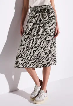 Street One faux wrap skirt with pockets 361702