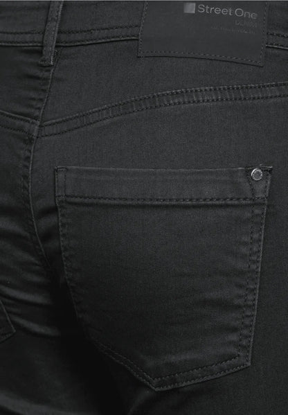 Street One Envy Jeans in Black  30" Slim Leg 377762