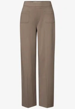 Street One Soft High Waist Trousers with front pockets.30&quot; leg All Colours 378899