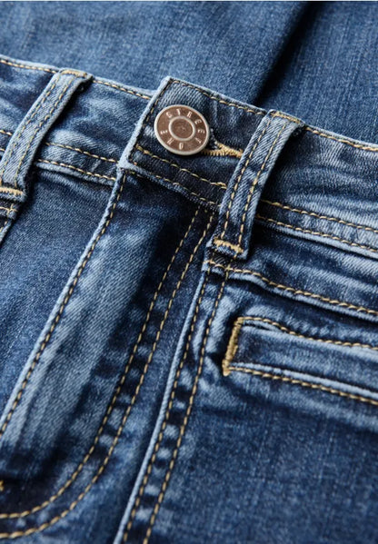 Street one Denim Wash High Waist  Bootcut Jeans 30&quot; Leg