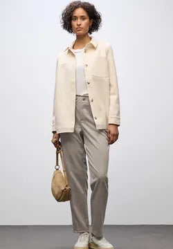 Street One High Waist Jacquard trousers  379759