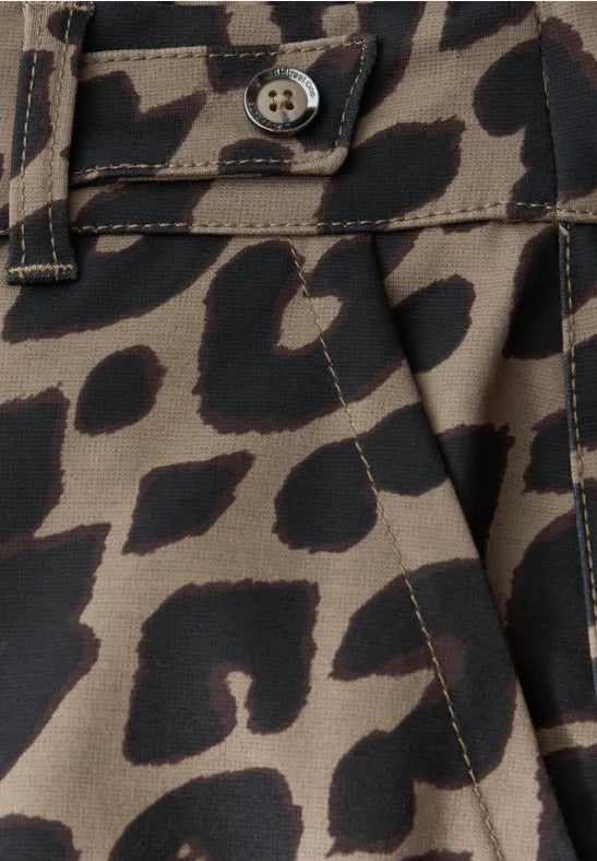 Street One Soft Stretch Trousers in rich Leopard Print 379770
