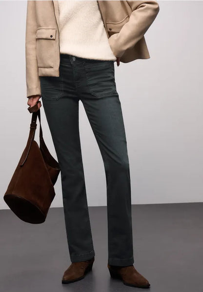 Street One Baby bootcut dark Denim jeans 380180