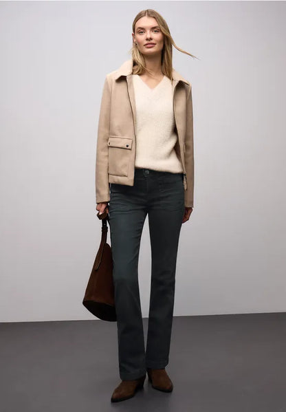 Street One Baby bootcut dark Denim jeans 380180