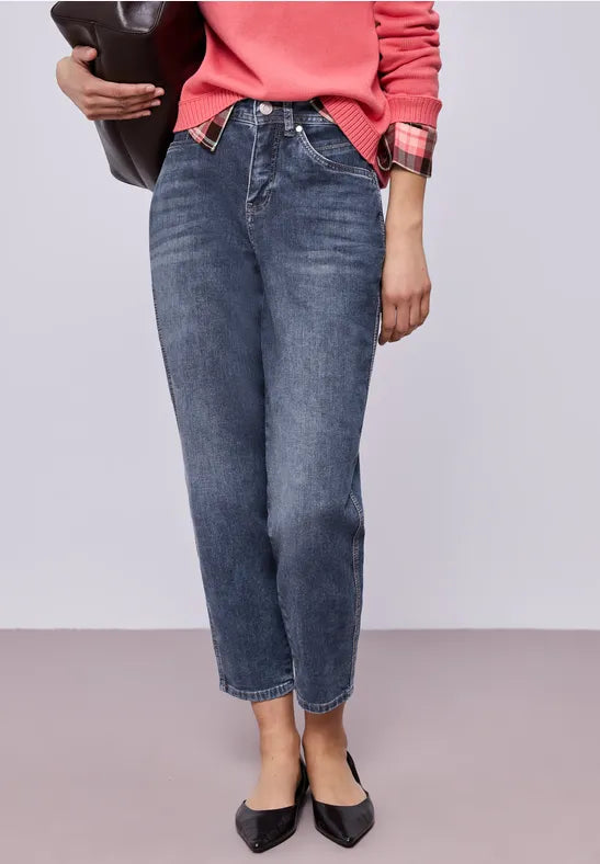 Street One Barrel Leg Karlie Jeans 28" Leg 380585