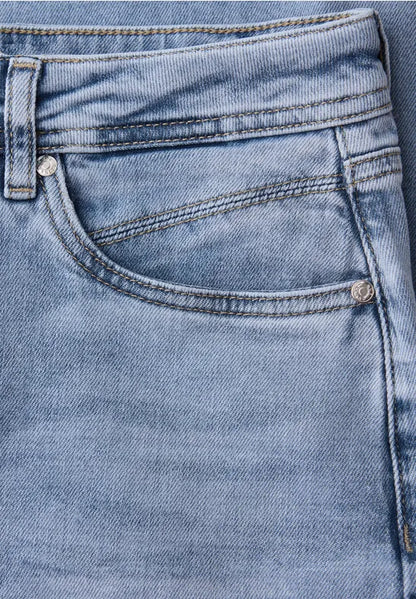 Street One "Karlie" High Waist Barrel Leg Jeans  380659