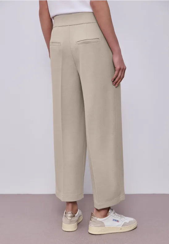 Street One High waist wide leg trousers  26" LEG 380683