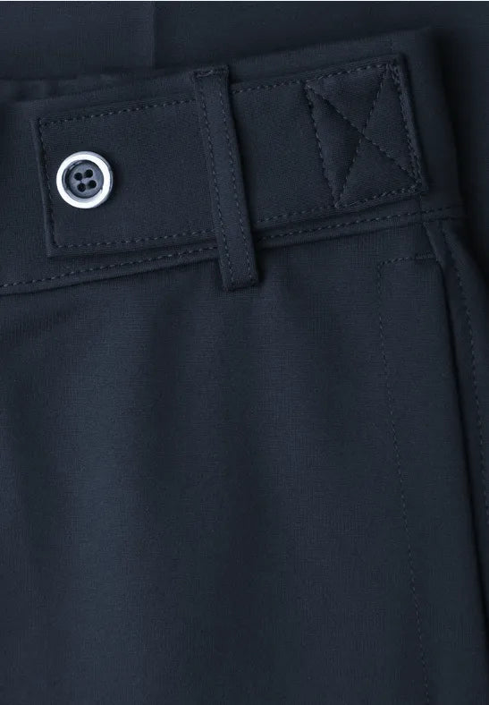 Street One Navy Punto di Roma Straight Leg Trousers 380684