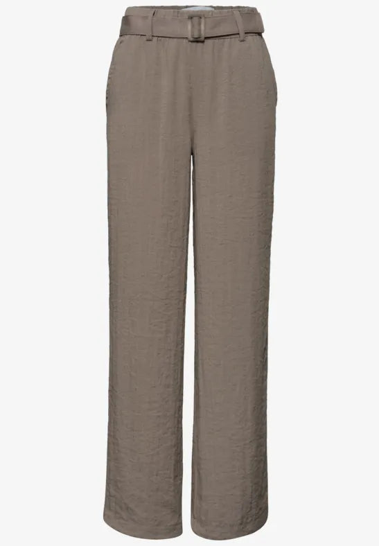 Street One linen look trouser with Belt 30" waist  280977