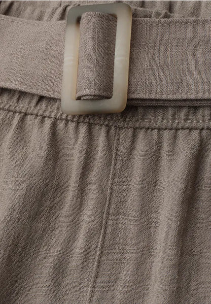 Street One linen look trouser with Belt 30" waist  280977