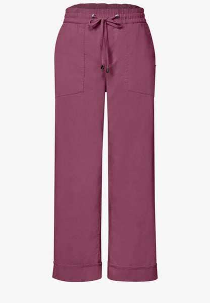 Street One Lightweight straight leg trousers 28" leg  381400