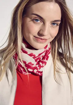 Street One print loop. Red or Black 572789