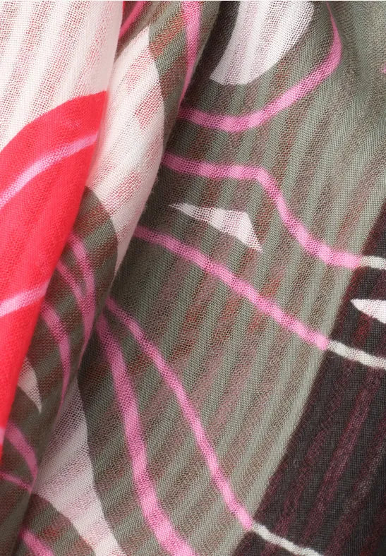 Street One lightweight  Scarf with floral pattern573126