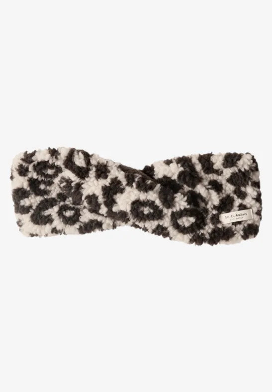 Street One Teddy headband with leopard print 573153