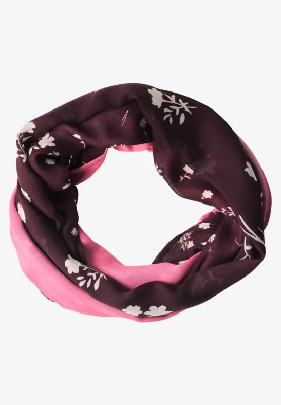 Street One loop scarf in Blue or Berry 573268